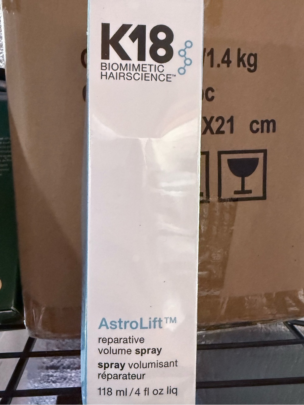 K18 AstroLift Reparative Volume Spray — White